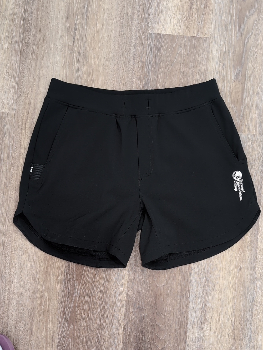Forward Observations Group Black Linerless 5" Training Shorts Sz L